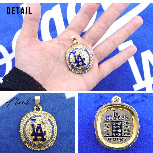 ドジャース ネックレス トップ ゴールド MLB dodgers LA LOS ANGELES