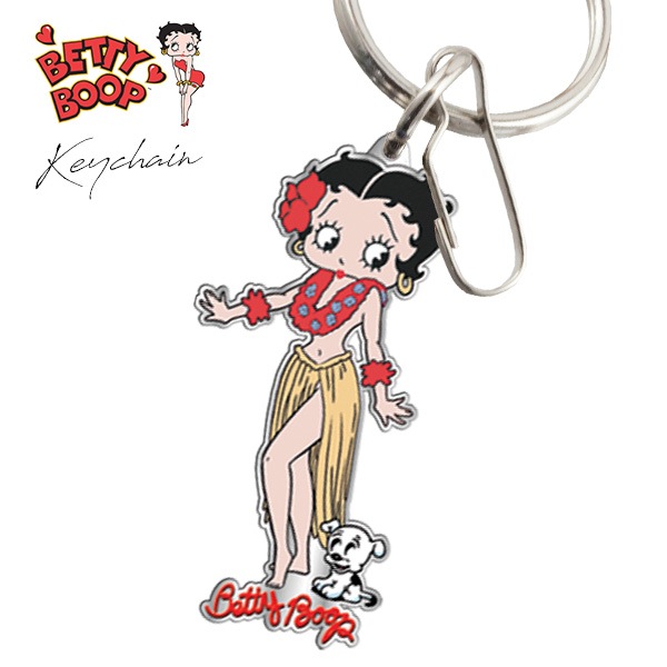 ベティブープ フック付き キーリング BETTY BOOP ベティ ブープ
