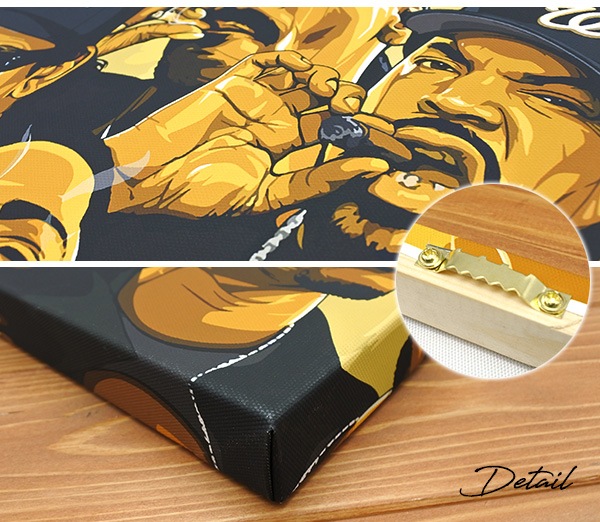 アートパネル ギャングスター Snoop Dog EasyE Ice Cube Dr.Dre 2PAC