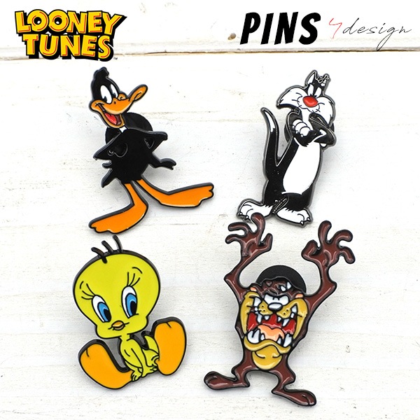 ルーニーテューンズ Looney Tunes ピンバッジ 全4種類