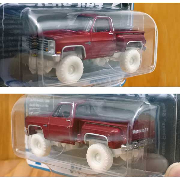 チェースカー 1/64 ミニカー 1986 Chevy Silverado K10 Stepside