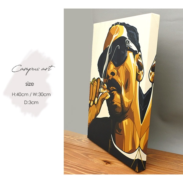 SNOOP DOGG アート アートパネル Snoop Dogg スヌープドッグ アートボード キャンバス