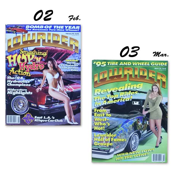 USED品 US ローライダーマガジン 1995 95年 '95 輸入雑誌 車