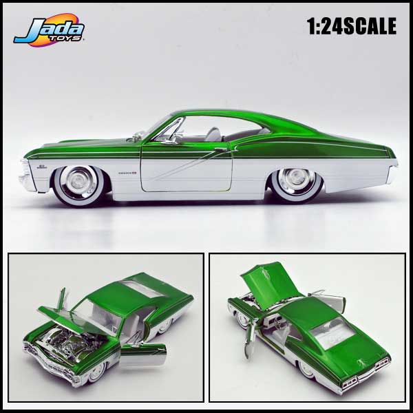 1/24 箱入り ミニカー 1967 CHEVROLET IMPALA SS キャンディ