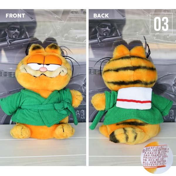 USED品 ガーフィールド ぬいぐるみ M 3種類 ヴィンテージ品