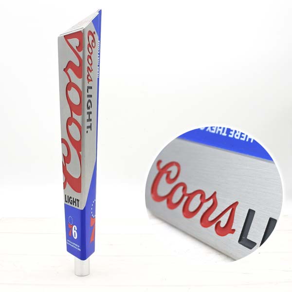 新品 ビアサーバーノブ COORS LIGHT 約30.5cm シフトノブ クアーズ