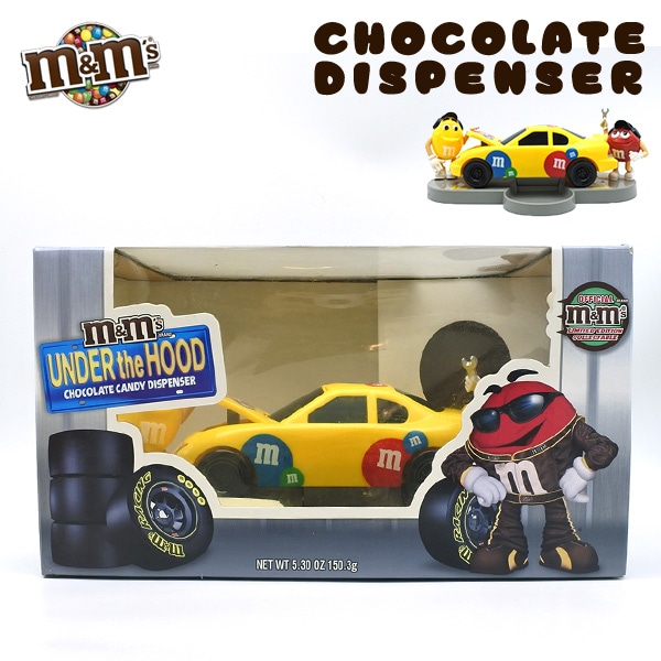 USED品 m&m's チョコレート ディスペンサー 箱入り デット