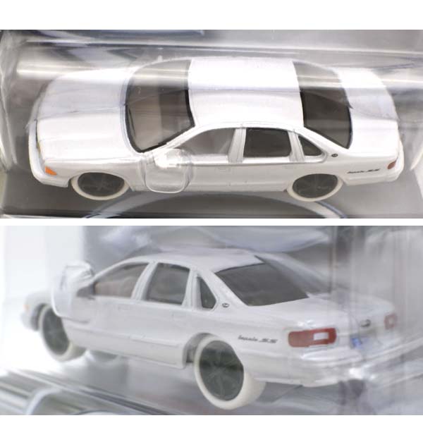 チェースカー 1/64 ミニカー 1996 CHEVROLET IMPALA SS ホワイト