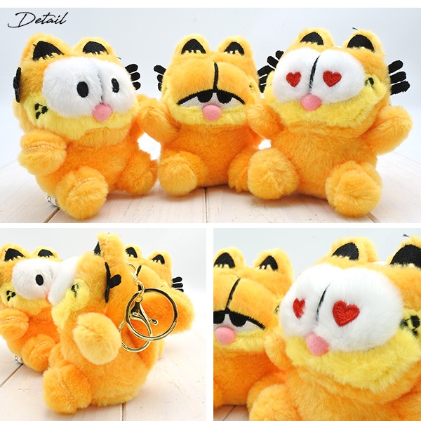 ガーフィールド キーホルダー 全3種 GARFIELD オレンジ 人形 猫 ネコ