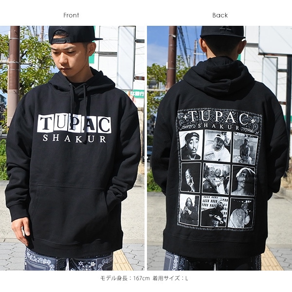 パーカー メンズ 長袖 フーディー HOODIE 2PAC TUPAC ブラック パーカー メンズ 長袖 フーディー HOODIE 2PAC TUPAC ブラック