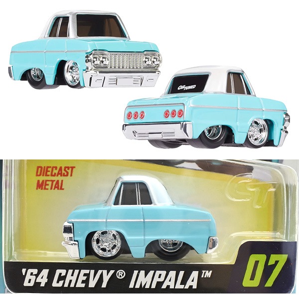 カーチューンド 1:64 シリーズ31964 シボレー・インパラ(チェイスカー) カーチューンド 1:64 シリーズ31964 シボレー・インパラ(チェイスカー
