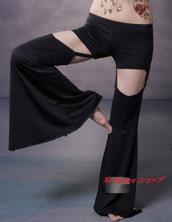 ベリーダンス 衣装 パンツ トライバル風 フレアパンツ