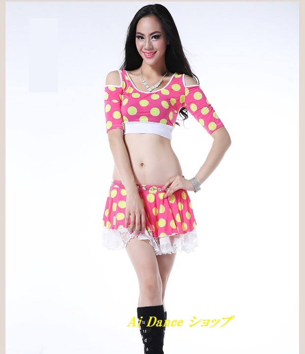 ベリーダンスフュージョン衣装　チョリ&フレアースカート スカート - bachata ベリーダンス衣装専門店 レッスン着通販