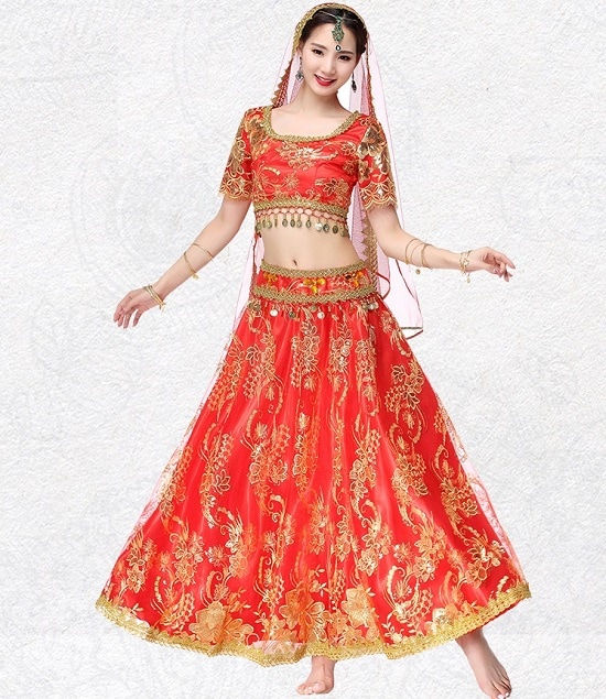 豪華4点セット ベリーダンス衣装