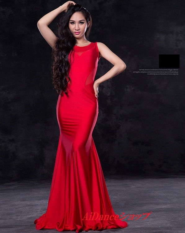 新着 ベリーダンス 衣装 コスチューム ワンピース 全4色展開 Qc2708 1 すべての商品 Aidanceショップ