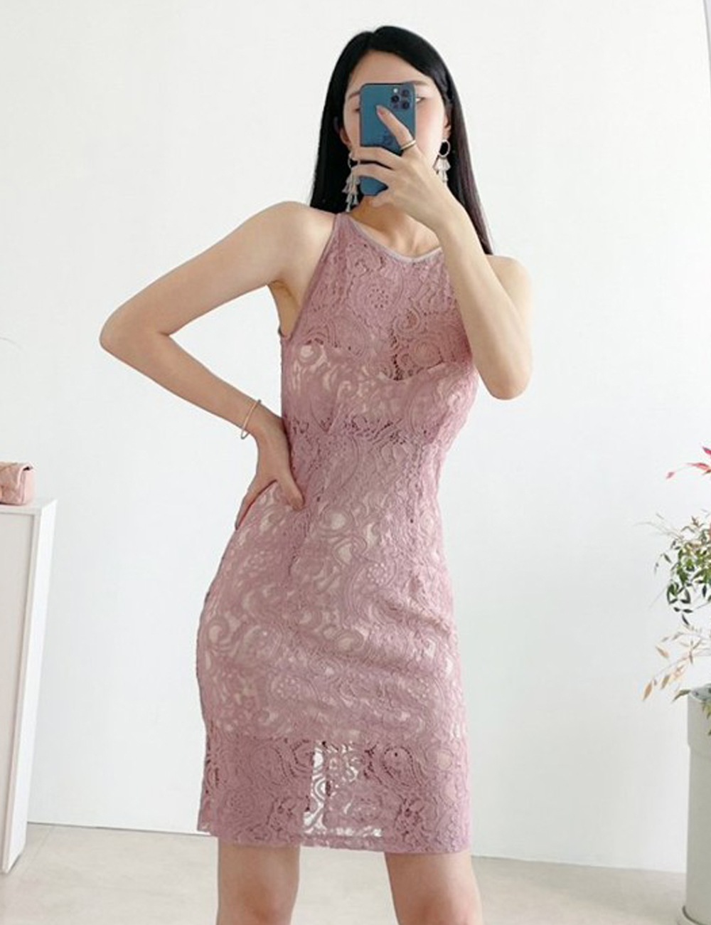BCBGMAXAZRIA - BCBG♡レースミニワンピースの通販 by saa