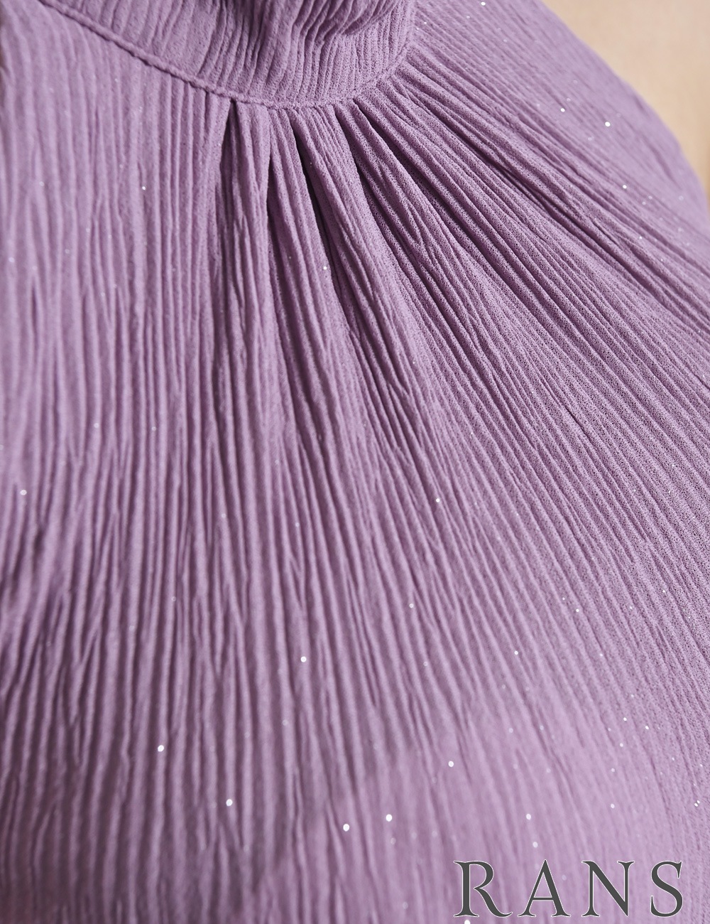 [即納][instock]【RANS】ロング/丈長/ドレス/ワンピース/フレア/パープル/ホルターネック
