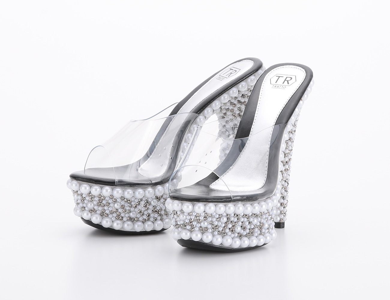 パールサンダル/ブラック/14.5㎝