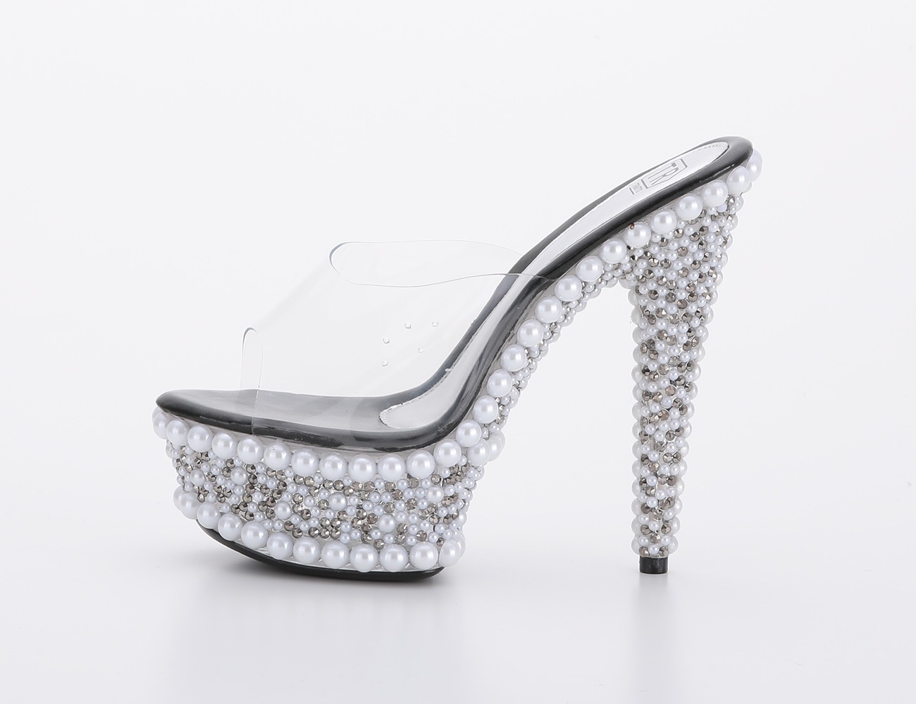 パールサンダル/ブラック/14.5㎝