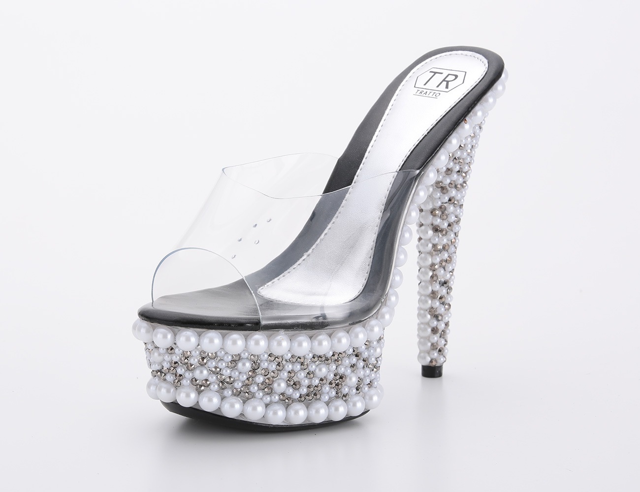 パールサンダル/ブラック/14.5㎝