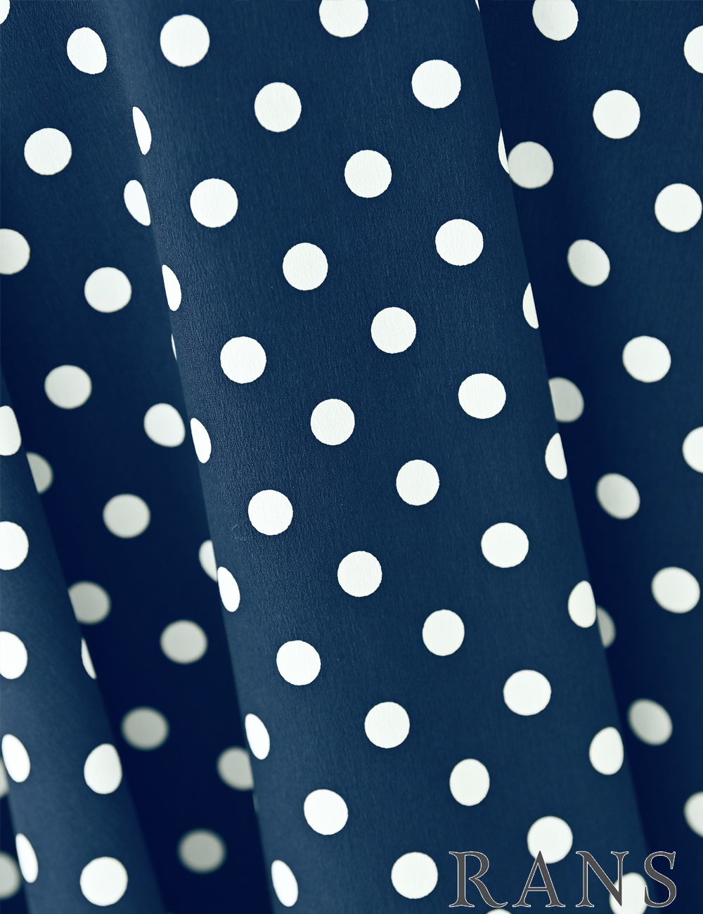 RANSネイビーノースリーブ膝丈ワンピース S ワンピース 膝丈 Vネック 夏 おしゃれ リネン 100% 麻