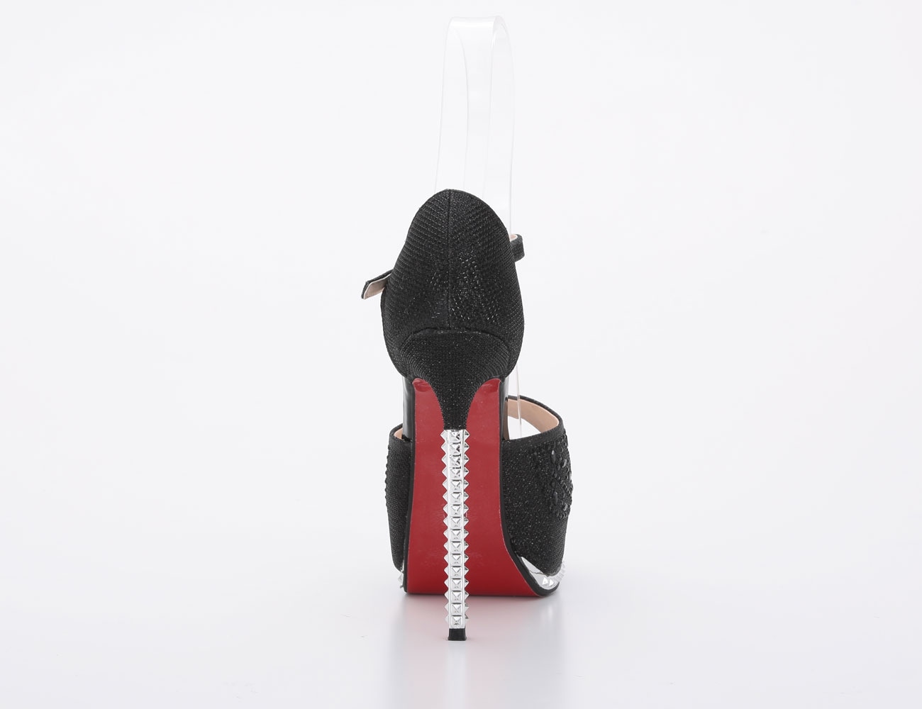 ビジューサンダル/ブラック/14㎝