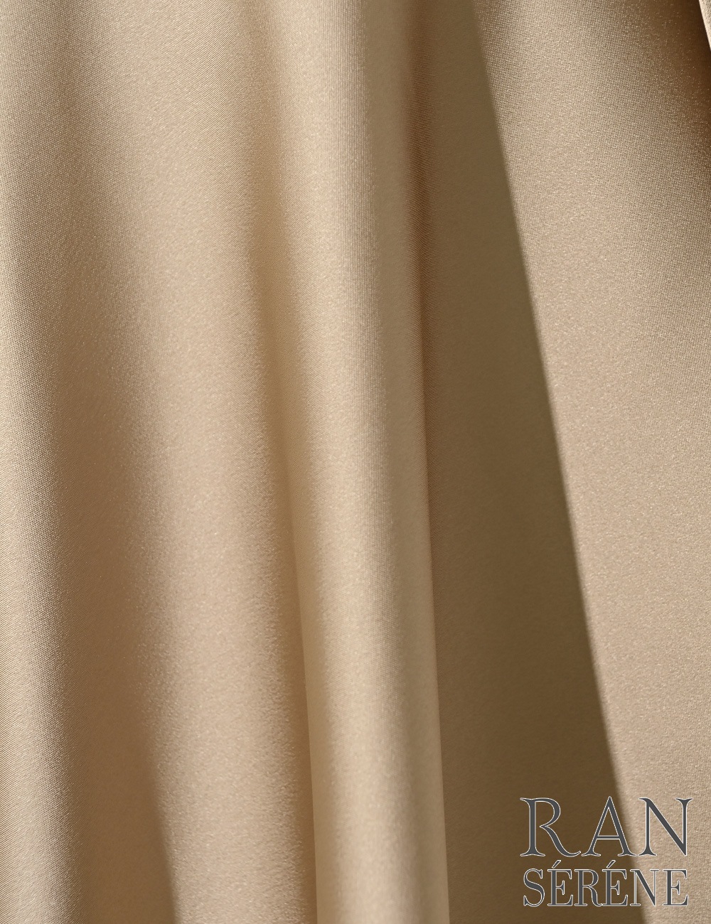 [即納][instock]【RAN SERENE】ミニ/ドレス/セットアップ/ホワイト/ベージュ/アメスリ/フレア/リボン/柄