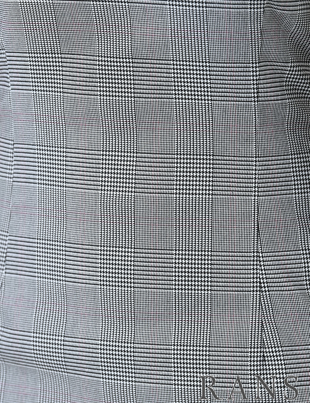 [即納][instock]【RANS】ミニ/ドレス/ワンピース/グレー/ベア/タイト/柄/チェック