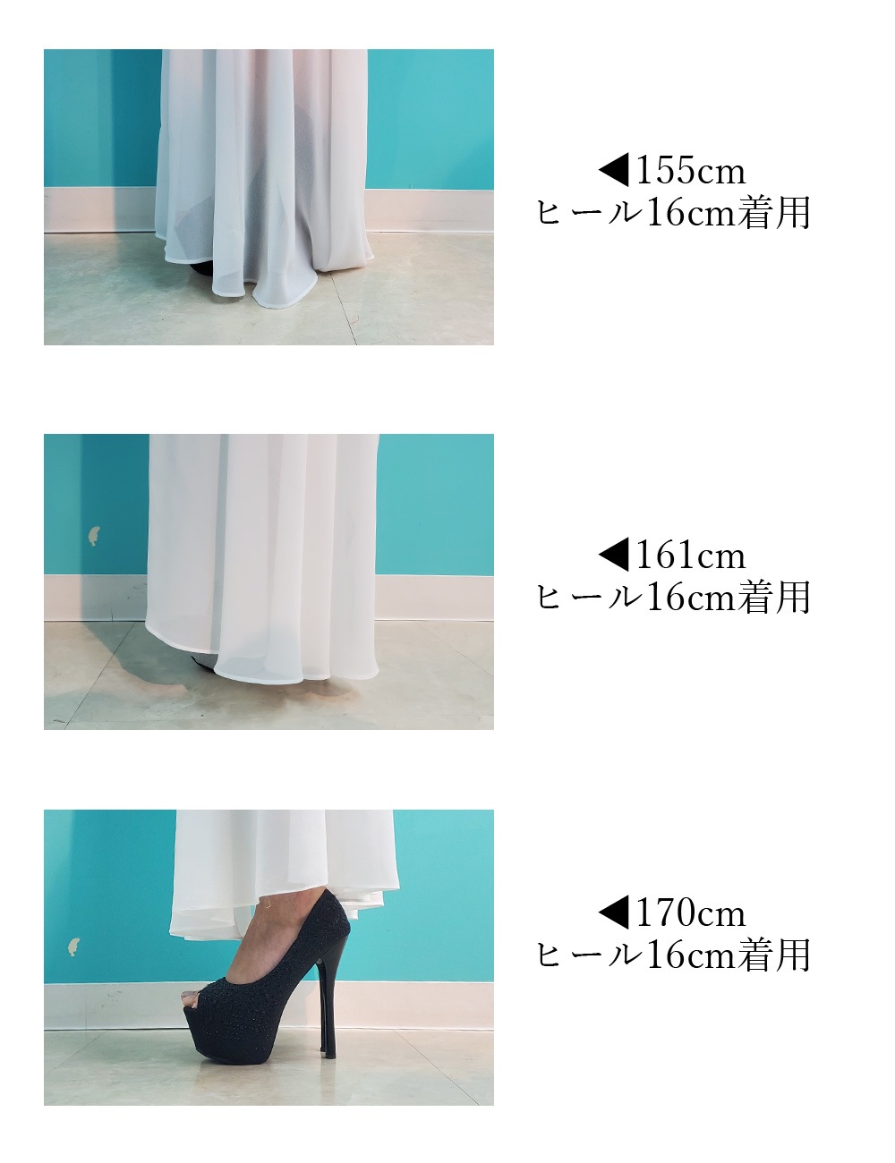 [即納][instock]【RANS】ロング/ドレス/ワンピース/ホワイト/ベア/タイト/フレア/ベロア