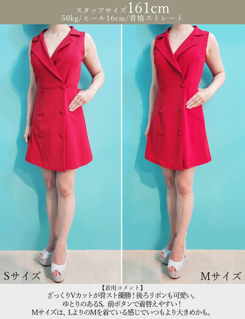 [即納][instock]【RANS】ミニ/ドレス/ワンピース/グレー/襟付き/フレア/リボン/柄/チェック