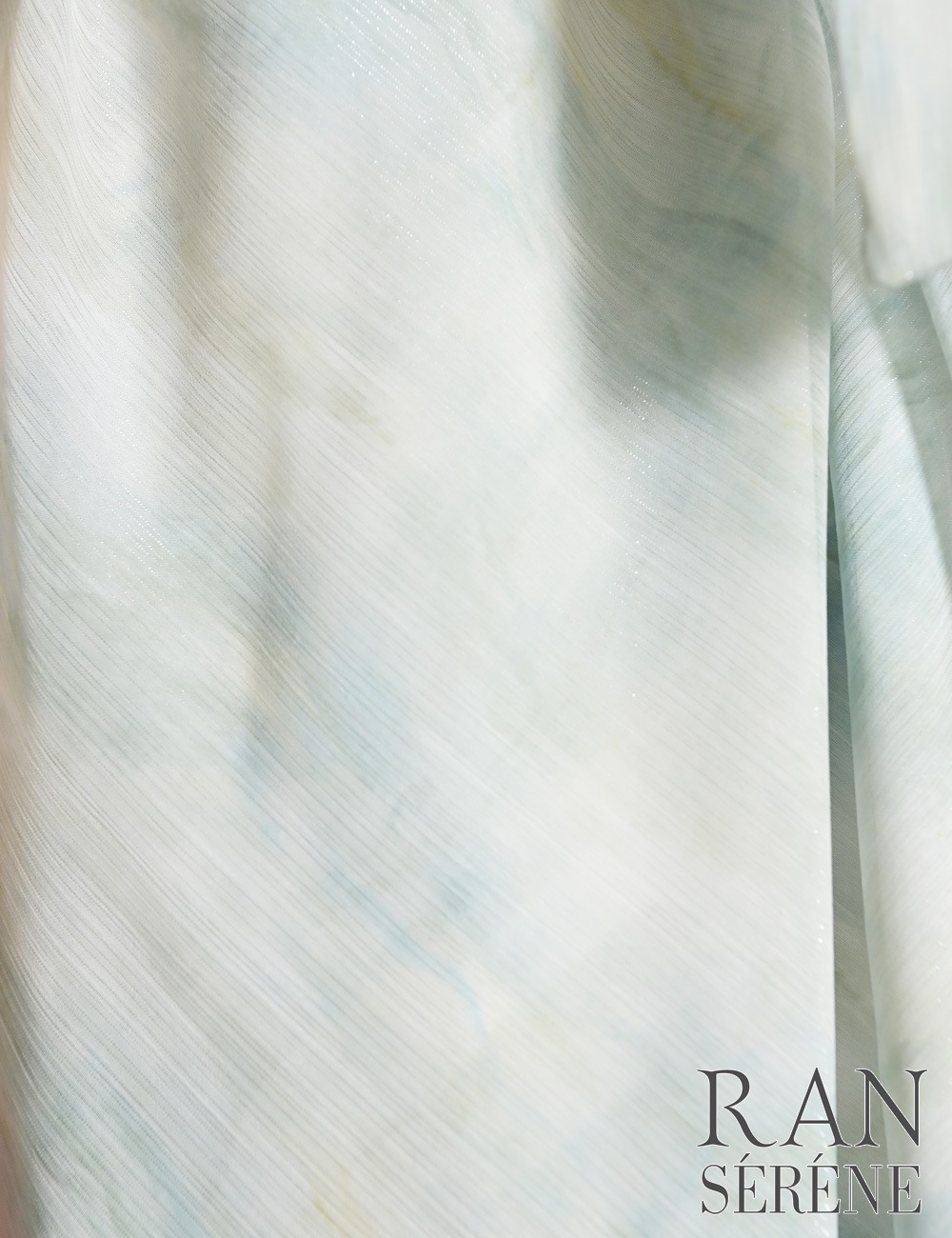 [即納][instock]【RANSERENE】ミニ/ドレス/ワンピース/グリーン/ミント/ホルターネック/フレア/タイダイ/リボン