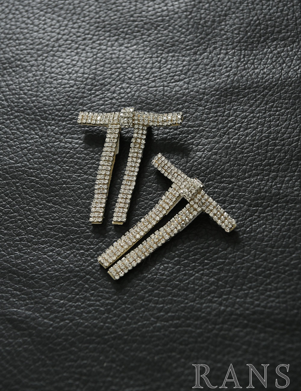 [Sのみ即納][instock]【RANS】ミニ/ドレス/ワンピース/ブラック/フレア/リボン