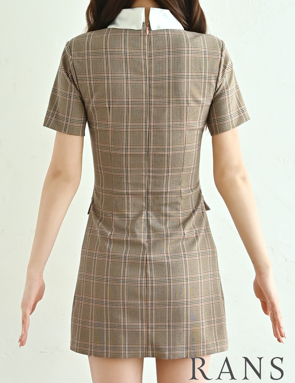 Mのみ即納][instock]【RANS】ミニ/ドレス/タイト/ワンピース