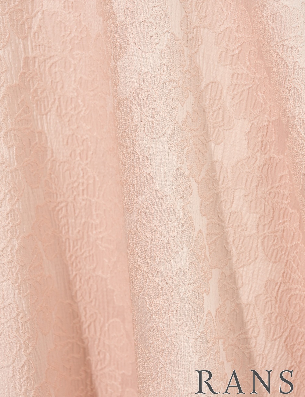 Mのみ即納][instock]【RANS】ロング/丈長/ドレス/ワンピース/フレア