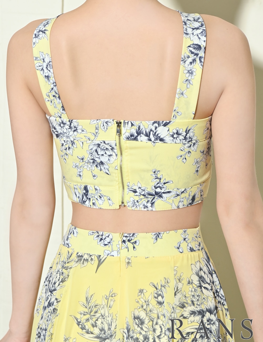 Mのみ即納][instock]【RANS】ロング/ドレス/イエロー