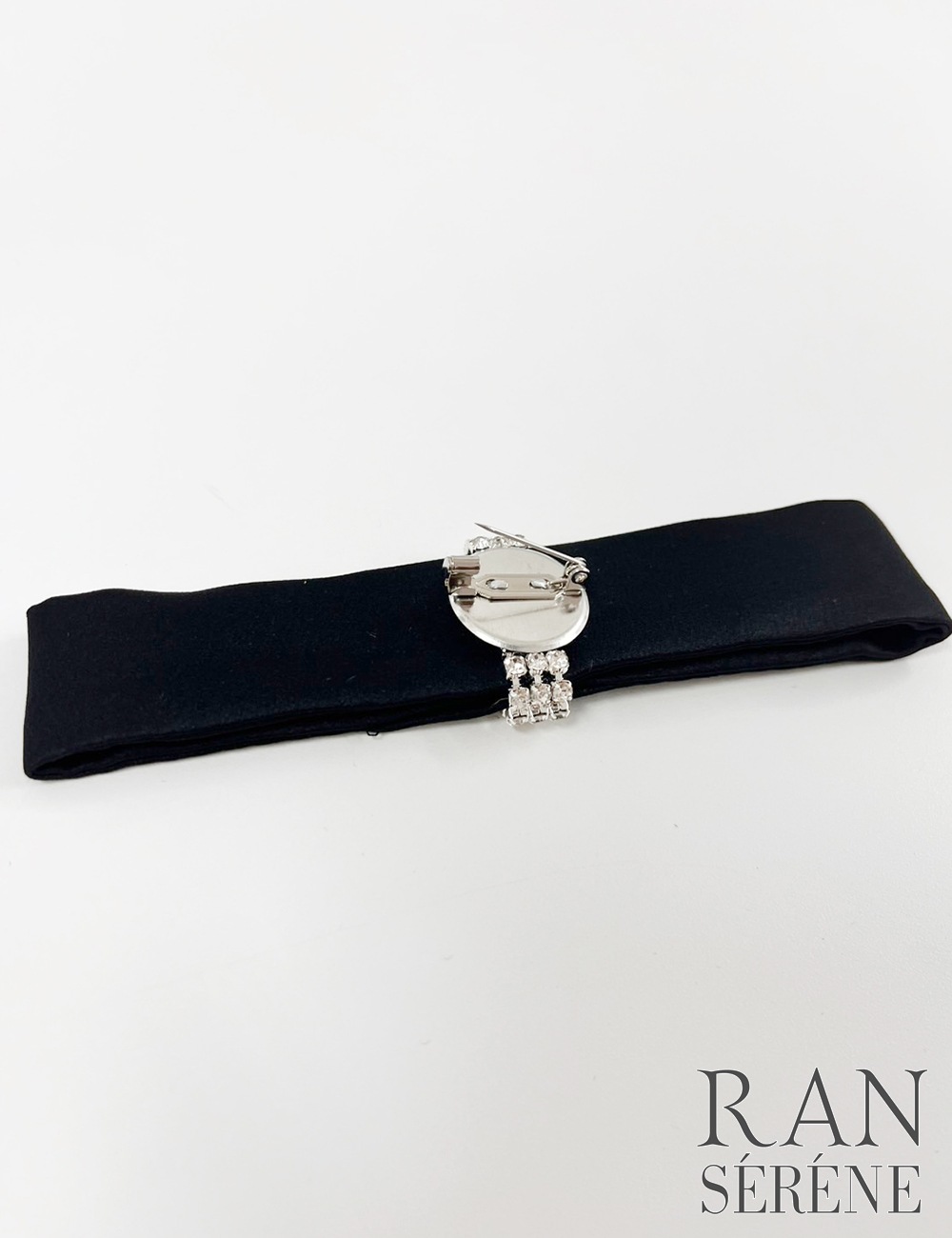 [即納][instock]【RAN SERENE】ミニ/ドレス/ワンピース/ベア/タイト/ホワイト/レース/リボン