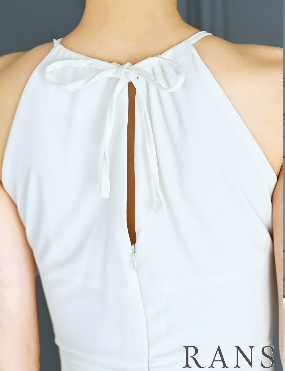 【RANS】ロング/ドレス/ワンピース/ホワイト/アメスリ/マーメイド