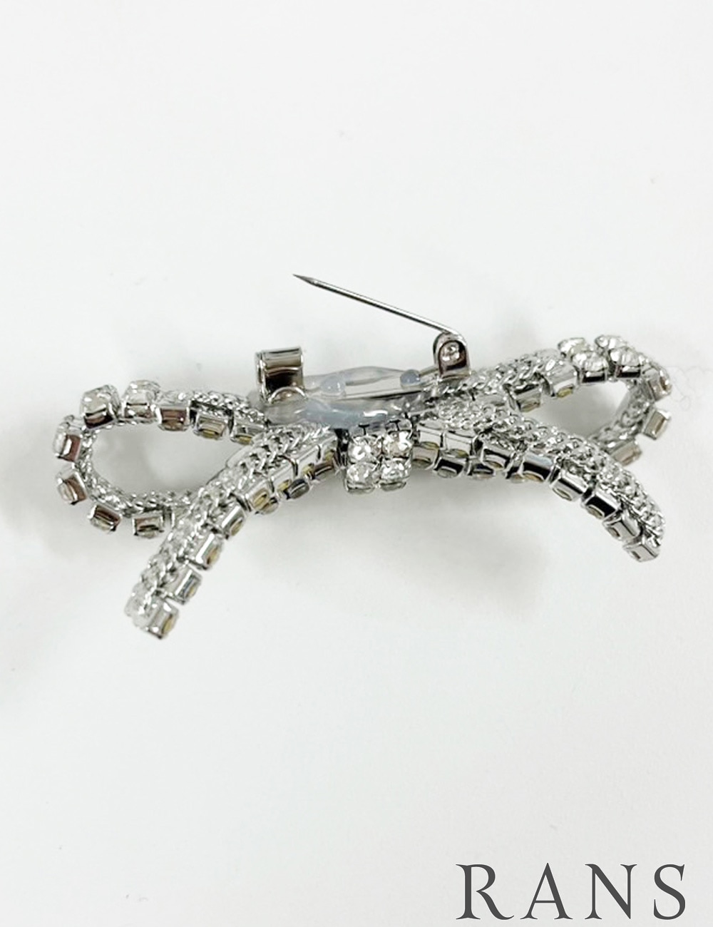 [Sのみ即納]【RANS】ミニ/ドレス/ワンピース/ベア/フレア/ミント/リボン