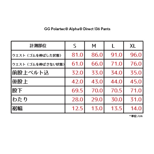 GG Polartec��� Alpha��� Direct 136 Pants