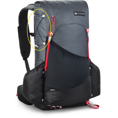 Static Backpack Compression Cord