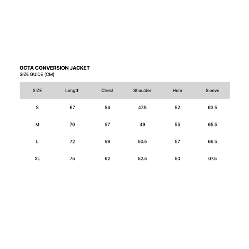 Octa Conversion Jacket