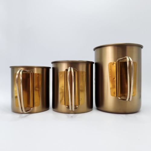Titan Single Mug Gold