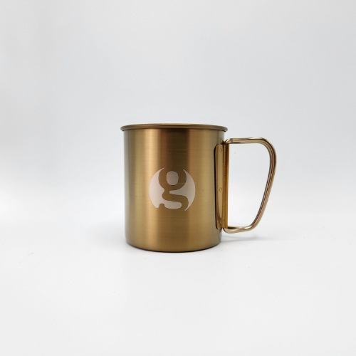 Titan Single Mug Gold