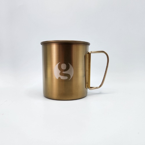 Titan Single Mug Gold