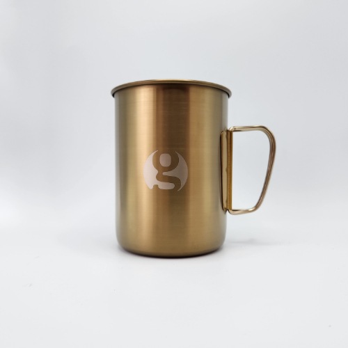 Titan Single Mug Gold