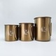 Titan Single Mug Gold