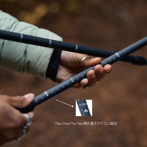 LT5 Three Piece Carbon Trekking Poles (pair)
