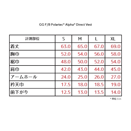 GG F/B Polartec��� Alpha��� Direct Vest