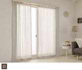 やわらかな触り心地の麻100％天然素材レースカーテン「フラーム」キナリ|レースカーテン|オーダーカーテン