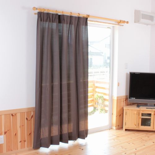 ②遮光 カーテン　ダークブラウン holiday-br_03.jpg